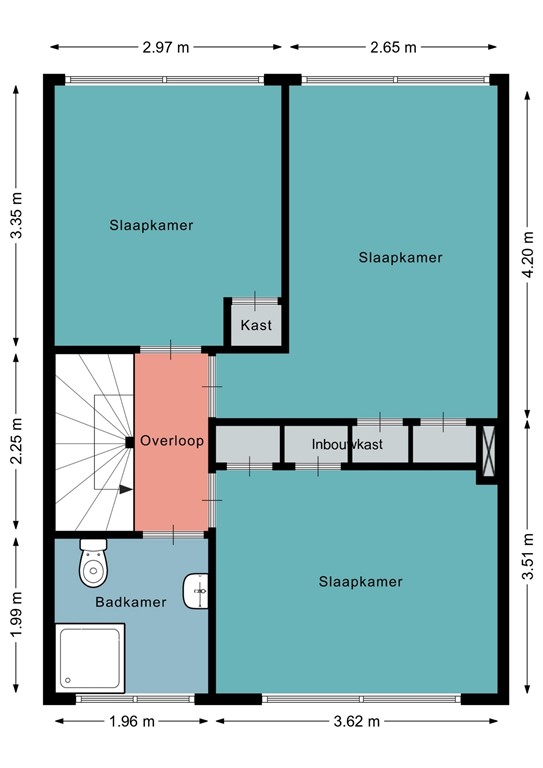 mediumsize floorplan